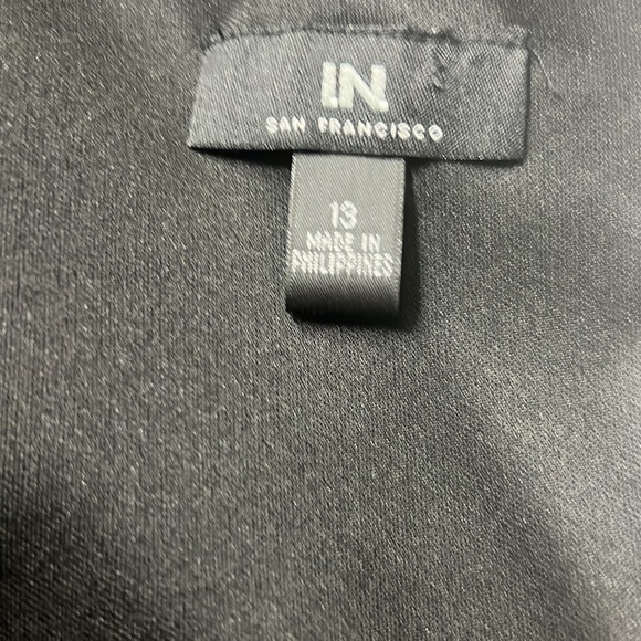 I.N. San Francisco Net Skirt Dress Black - Picture 5 of 7